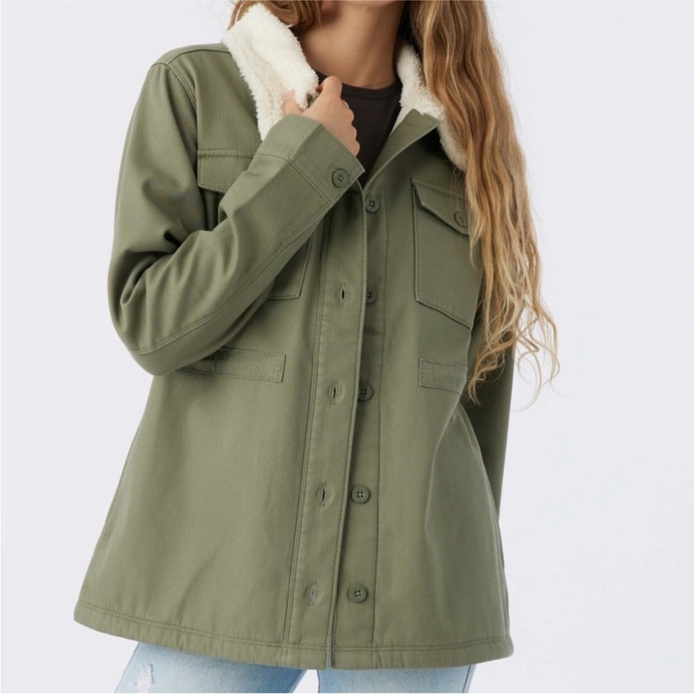 Hang Ten Ladies’ Green Utility Jacket
